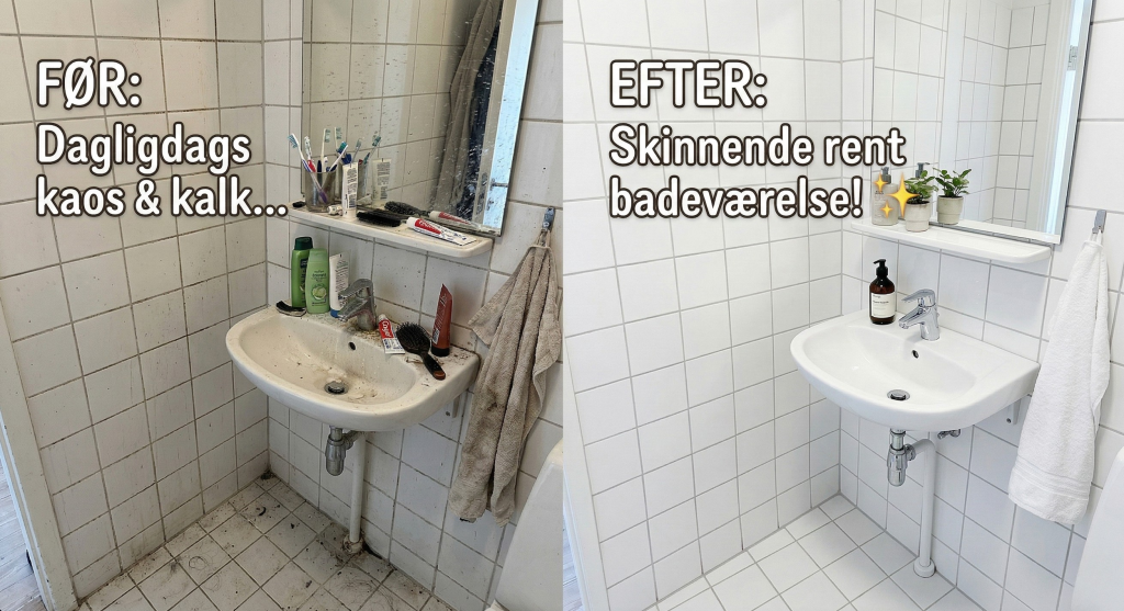 Rengøring Af Badeværelse